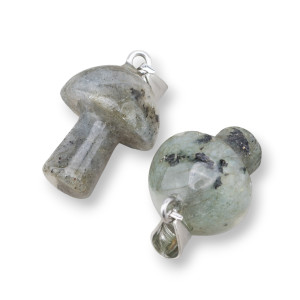 Mushroom, Labradorite - pendant Mushroom, Labradorite - pendant
